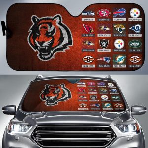 Cincinnati Bengals Car Auto Sun Shade