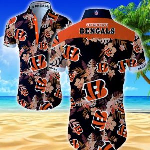 Cincinnati Bengals Hawaiian Shirt Summer Button Up