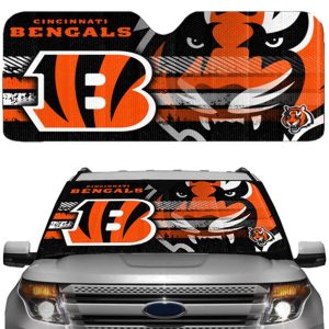 Cincinnati Bengals Universal Car Auto Sun Shade