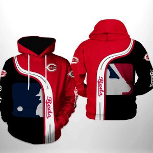 Cincinnati Reds MLB Team 3D Printed Hoodie/Zipper Hoodie