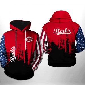 Cincinnati Reds MLB Team US 3D Printed Hoodie/Zipper Hoodie