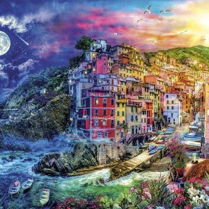 Cinque Terre Splendor Jigsaw Puzzle Set