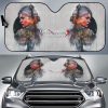 Ciri The Witcher Art Car Auto Sun Shade