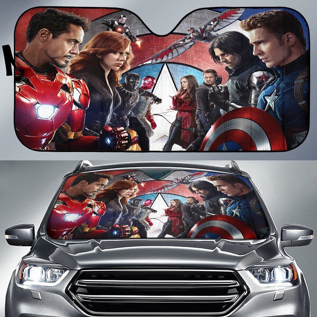 Civil Wars Car Auto Sun Shade Civil Wars Car Auto Sun Shade