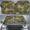 Classic Green Camouflage Car Auto Sun Shade