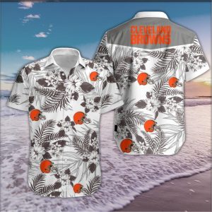 Cleveland Browns Hawaiian Shirt Summer Button Up