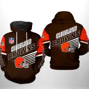 Cleveland Browns NFL Team 3D Printed Hoodie/Zipper Hoodie