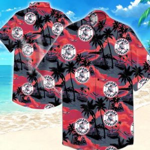 Cleveland Indians Hawaiian Shirt Summer Button Up