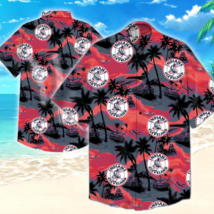 Cleveland Indians Mlb Hawaiian Shirt Summer Button Up