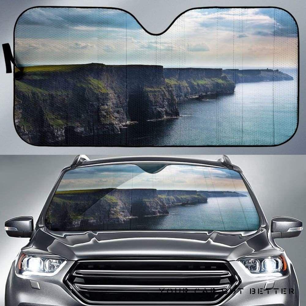 Cliffs Of Moher Car Auto Sun Shade Cliffs Of Moher Car Auto Sun Shade