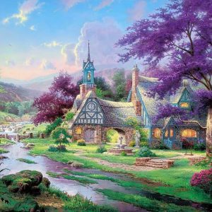 Clocktower Cottage Jigsaw Puzzle Set
