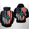 Coastal Carolina Chanticleers NCAA US Flag 3D Printed Hoodie/Zipper Hoodie