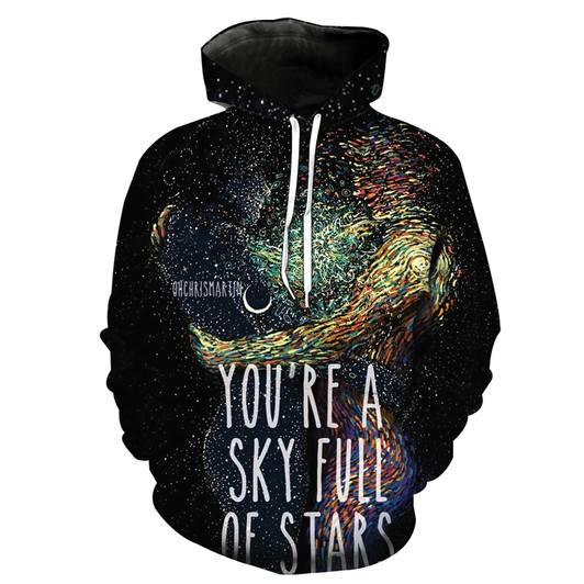 Coldplay Band 3D Printed Hoodie/Zipper Hoodie Coldplay Band 3D Printed Hoodie/Zipper Hoodie