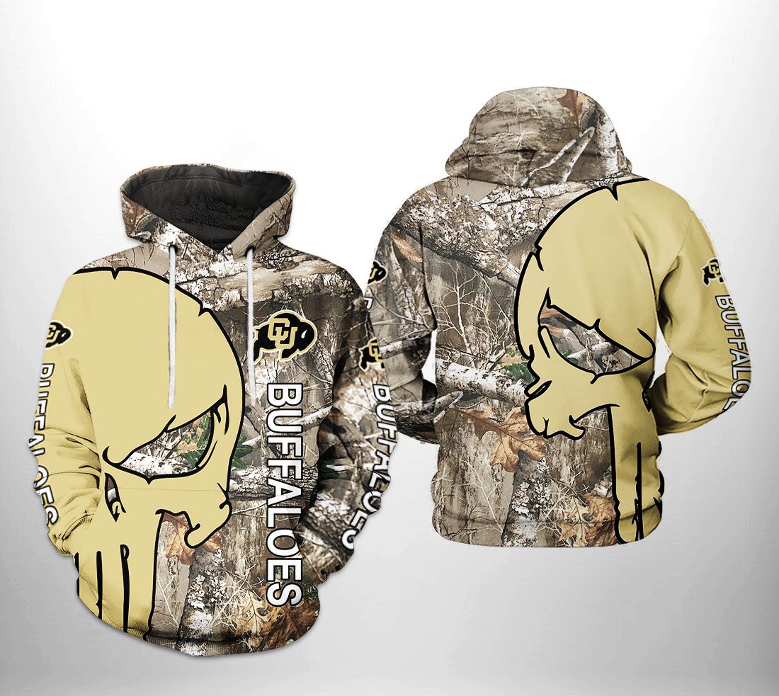 Colorado Buffaloes NCAA Camo Veteran Hunting 3D Printed Hoodie/Zipper Hoodie Colorado Buffaloes NCAA Camo Veteran Hunting 3D Printed Hoodie/Zipper Hoodie