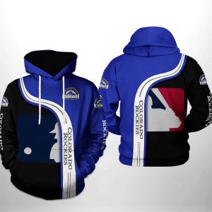 Colorado Rockies MLB Team 3D Printed Hoodie/Zipper Hoodie