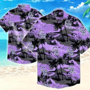 Colorado Rockies Mlb Hawaiian Shirt Summer Button Up