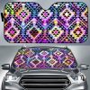 Colorful Aztec Car Auto Sun Shade