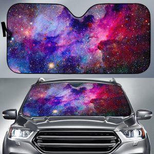 Colorful Nebula Galaxy Car Auto Sun Shade