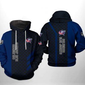 Columbus Blue Jackets NHL 3D Printed Hoodie/Zipper Hoodie
