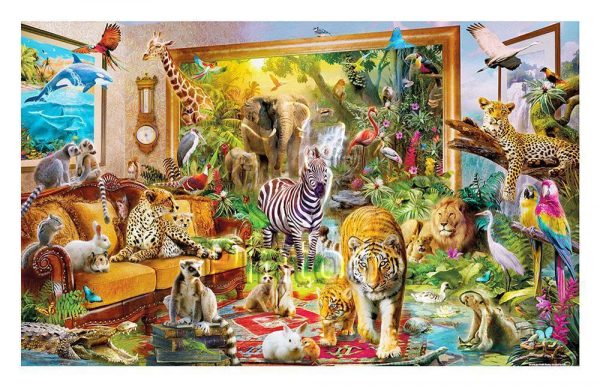 Coming To Room Jigsaw Puzzle Set