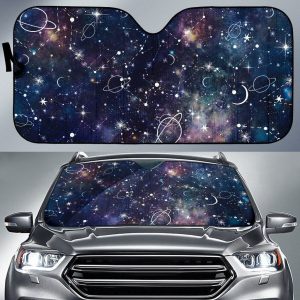 Constellation Galaxy Car Auto Sun Shade