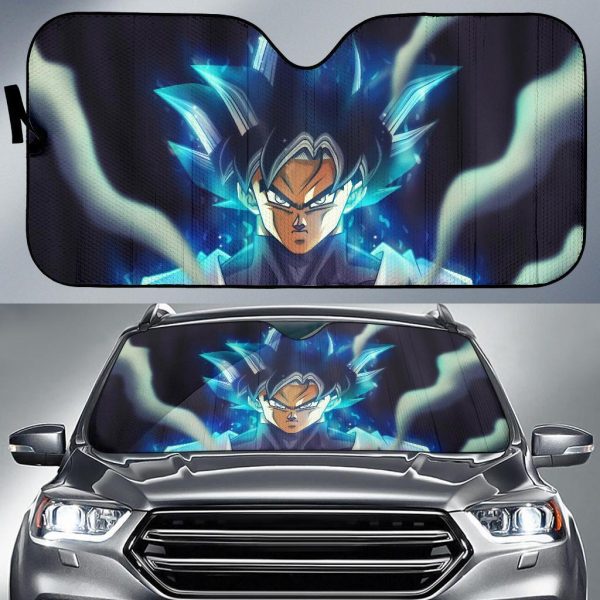 Cool Goku Black Dragon Ball Super Anime Car Auto Sun Shade