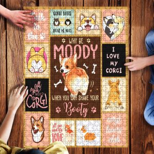 Corgi Jigsaw Puzzle Set