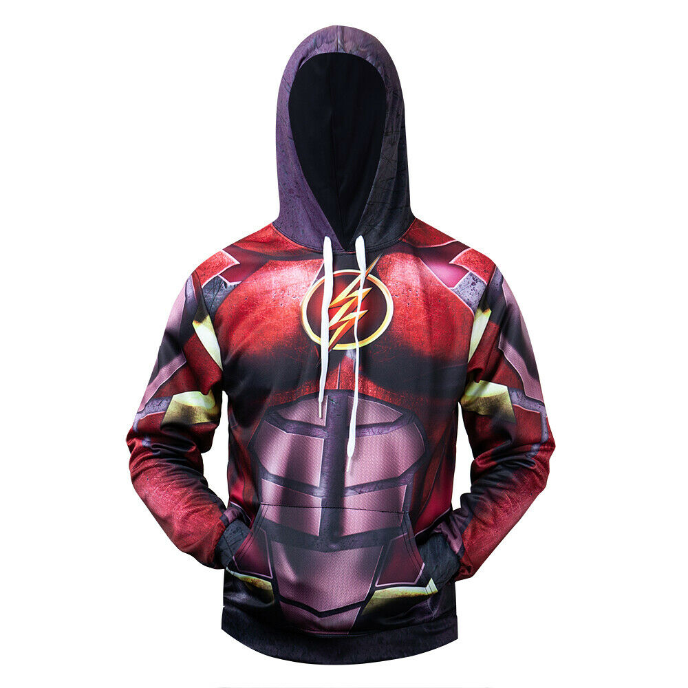 Costume Flash DC Suit Purple Mix 3D Printed Hoodie/Zipper Hoodie Costume Flash DC Suit Purple Mix 3D Printed Hoodie/Zipper Hoodie