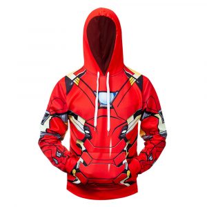 Costume Iron Mark Man Battle Suit 3D Printed Hoodie/Zipper Hoodie
