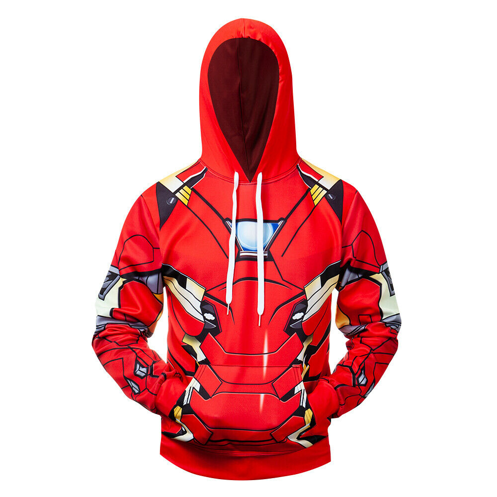 Costume Iron Mark Man Battle Suit 3D Printed Hoodie/Zipper Hoodie Costume Iron Mark Man Battle Suit 3D Printed Hoodie/Zipper Hoodie