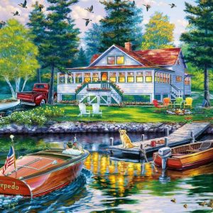Cottage Retreat Jigsaw Puzzle Set