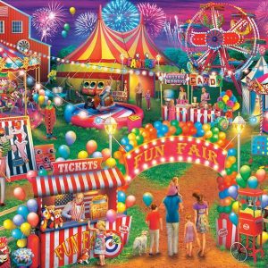 Country Fair Jigsaw Puzzle Set
