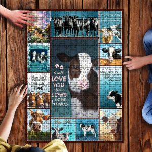 Cow Baby Jigsaw Puzzle Set