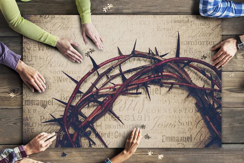 Crown Of Thorns Jigsaw Puzzle Set Crown Of Thorns Jigsaw Puzzle Set