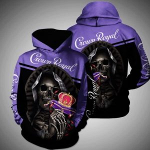 Crown Royal 3D Printed Hoodie/Zipper Hoodie