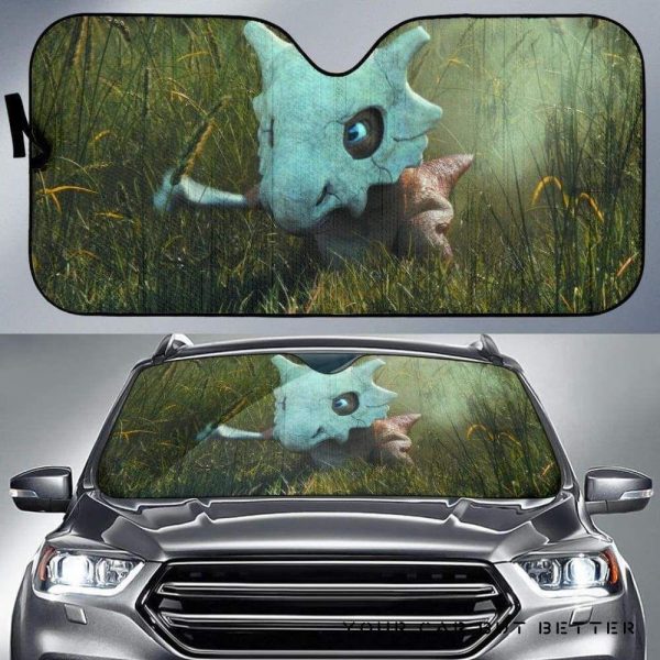 Cubone Pokemon Car Auto Sun Shade