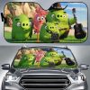 Cute Bad Piggies Car Auto Sun Shade