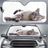 Cute Cat Car Auto Sun Shade