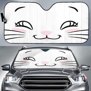Cute Cat Eyes Car Auto Sun Shade