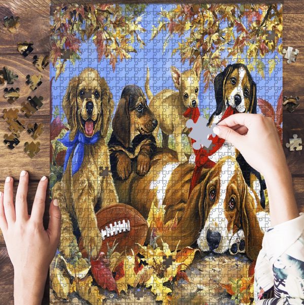 Cute Dogs Jigsaw Puzzle Set