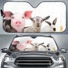 Cute Farm Animalss Car Auto Sun Shade