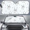 Cute Goat Pattern Car Auto Sun Shade