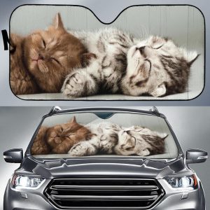 Cute Kitten Car Auto Sun Shade