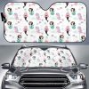 Cute Mermaid Dolphin Fish Starfish Pattern Car Auto Sun Shade