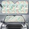 Cute Rainbow Unicorn Car Auto Sun Shade