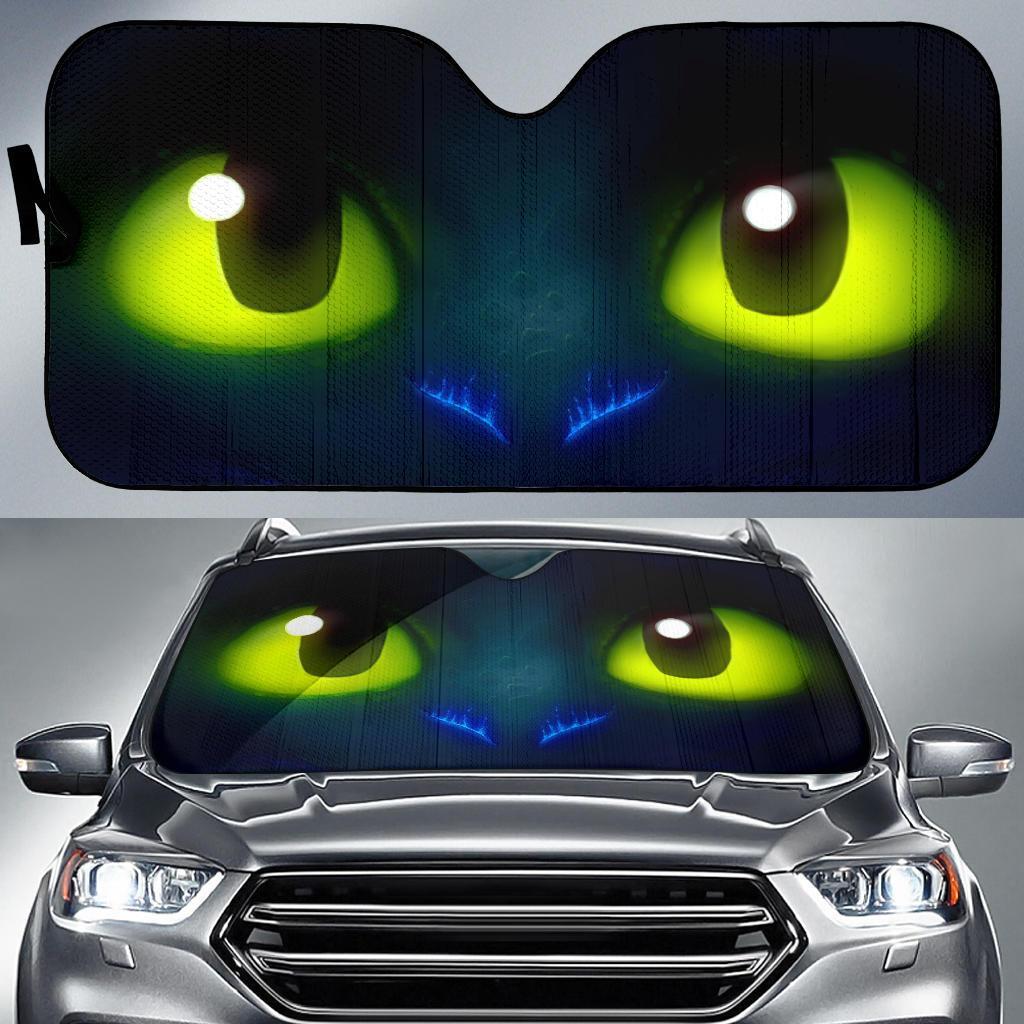 Cute Toothles Eyes Car Auto Sun Shade Cute Toothles Eyes Car Auto Sun Shade
