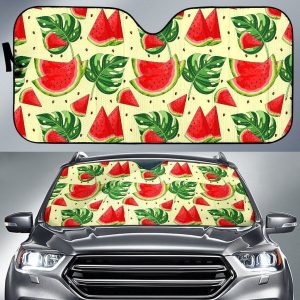 Cute Tropical Watermelon Car Auto Sun Shade