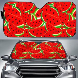 Cute Watermelon Pieces Car Auto Sun Shade