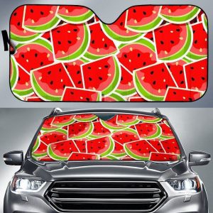 Cute Watermelon Slices Car Auto Sun Shade