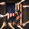 Dachshund American Jigsaw Puzzle Set